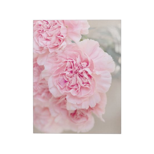 Rosa Blume Notizblock (Rotiert)