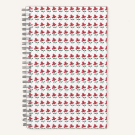 rosa Blume Notizblock