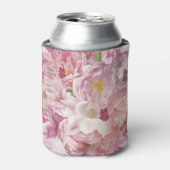 Rosa Blume Ölgemälde: zart Dosenkühler (Kanne Vorderseite)