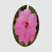 Rosa Blume Ornament (Vorderseite)