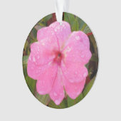 Rosa Blume Ornament (Vorderseite)
