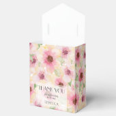 Rosa Blume Party Geschenkschachtel (Geöffnet)