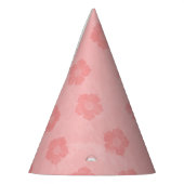 Rosa Blume Partyhütchen (Links)