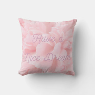 Rosa Blume Petals Square Kissen Kissen Kissen Kiss