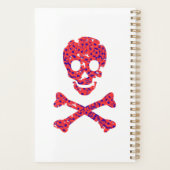 Rosa Blume Planer (Rückseite)