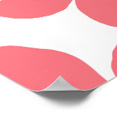 Rosa Blume Poster (Ecke)