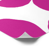 Rosa Blume Poster (Ecke)