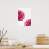 Rosa Blume Poster (Küche)