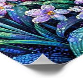 Rosa Blume Poster (Ecke)