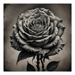 Rosa Blume Poster