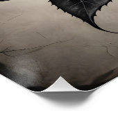 Rosa Blume Poster (Ecke)