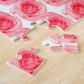 Rosa Blume Puzzle (Seite)