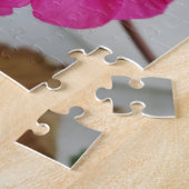 Rosa Blume Puzzle (Seite)