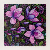 Rosa Blume Puzzle (Horizontal)
