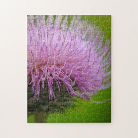 rosa Blume Puzzle (Vertikal)