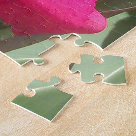 Rosa Blume Puzzle (Seite)