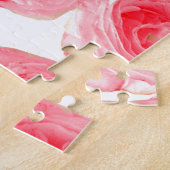 Rosa Blume Puzzle (Seite)