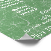 Rosa Blume Reiki zen Preise Poster (Ecke)