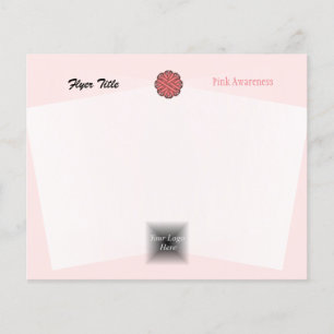 Rosa Blume Ribbon von Kenneth Yoncich Flyer
