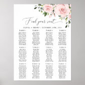 Rosa Blume, rosa Blume, Hochzeitsstift Poster (Vorne)