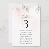 Rosa Blume, rosa Blume, Seekarten (Vorderseite)