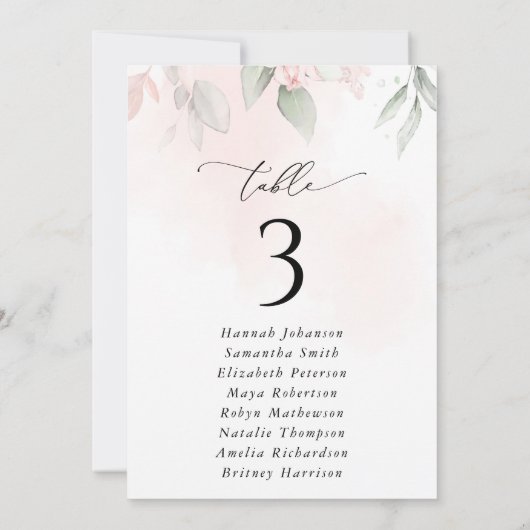 Rosa Blume, rosa Blume, Seekarten (Rückseite)