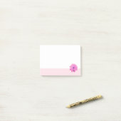 Rosa Blume Rosa Border Post-it Klebezettel (Auf Schreibtisch)