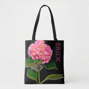 Rosa Blume Rosa, rosa, rosafarbene Hydrangea Tasche