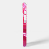 Rosa Blume Rosa Zinnia Case-Mate iPhone Hülle (Rückseite / Links)