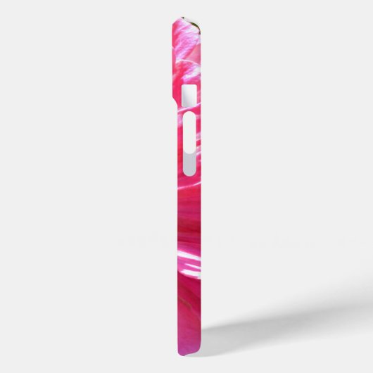 Rosa Blume Rosa Zinnia Case-Mate iPhone Hülle (Rückseite / Links)