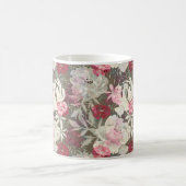 Rosa Blume Rosa Zitronen Blumenstrauß Kaffeetasse (Mittel)