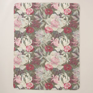Rosa Blume Rosa Zitronen Blumenstrauß Sherpadecke