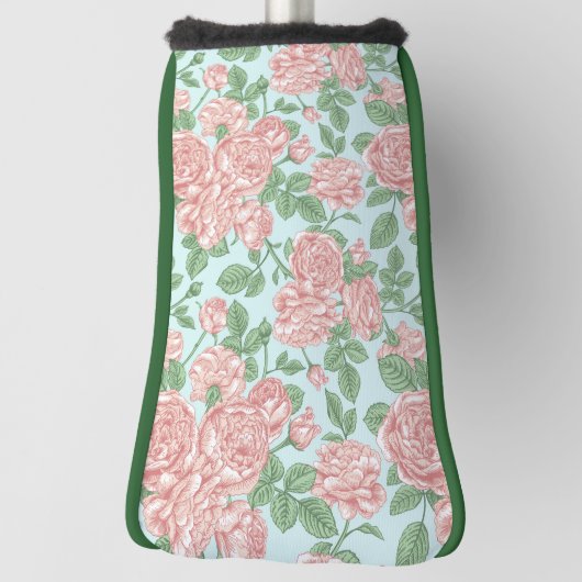 Rosa Blume Rose Garten Bouquet Muster Golf Headcover (Rotieren 90)