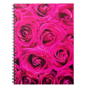 Rosa Blume Rose Hintergrund Notizblock