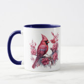 Rosa Blume Roter Kardinal Tasse (Links)