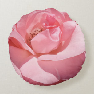 Rosa Blume Rundkissen Rundes Kissen