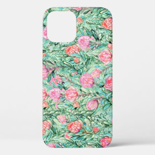 Rosa Blume, Salbei grün, nahtlos. Case-Mate iPhone Hülle