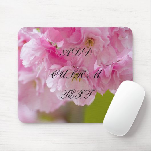 Rosa Blume, schöne Farben, Natur, Bilder Mousepad (Mit Mouse)