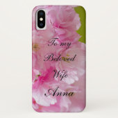 Rosa Blume Schöne Farbenwelt Case-Mate iPhone Hülle (Rückseite)