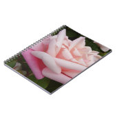 Rosa Blume Schöner Garten Blumengarten Notizblock (Linke Seite)