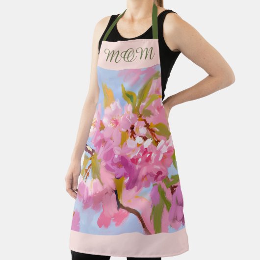 Rosa Blume Schürze (InSitu)