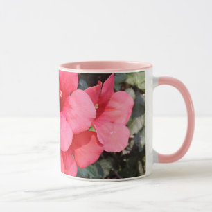 Rosa Blume Schwarz 325 ml Ringer Combo Tasse