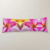 Rosa Blume Seitenschläferkissen (Rückseite)