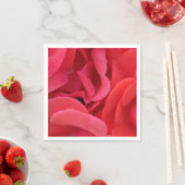 Rosa Blume Serviette (Beispiel)