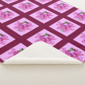Rosa Blume Sherpa Blanket Sherpadecke (3/4)
