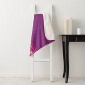 Rosa Blume Sherpadecke (Beispiel)