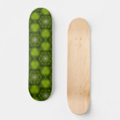 Rosa Blume Skateboard (Vorderseite)