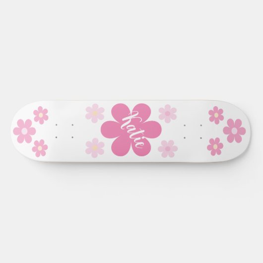 Rosa Blume Skateboard (Horizontal)