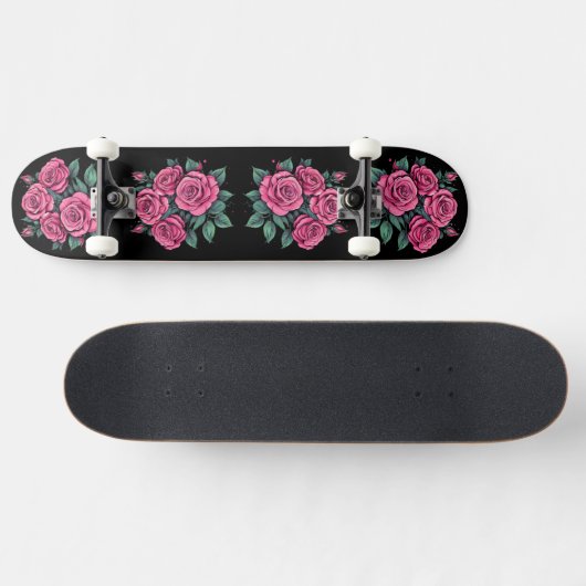 Rosa Blume Skateboard (Horizontal)