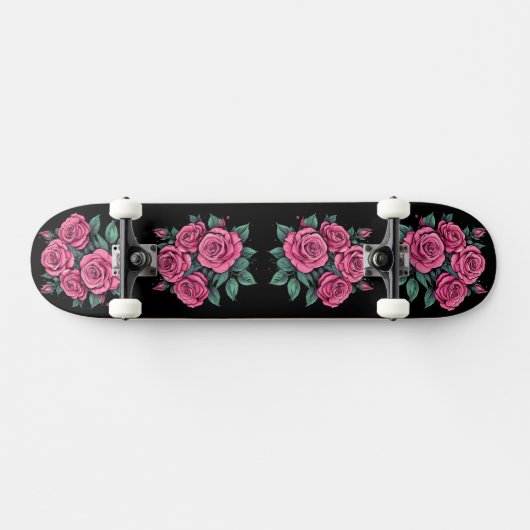 Rosa Blume Skateboard (Horizontal)